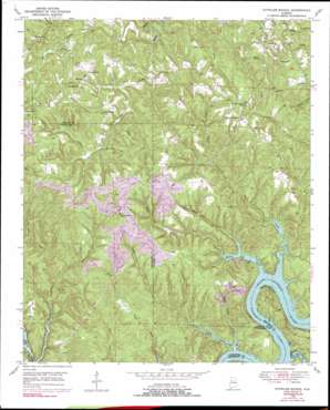 Tutwiler School USGS topographic map 33087e3