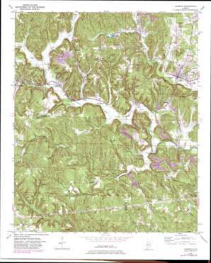 Oakman USGS topographic map 33087f4