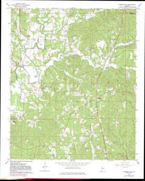 Hubbertville USGS topographic map 33087g6