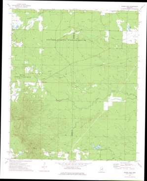 Barge Lake USGS topographic map 33088b7