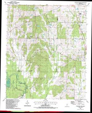 Crawford West topo map