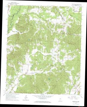 Hesterville topo map