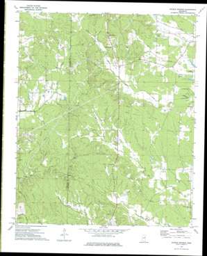 Double Springs USGS topographic map 33089d1