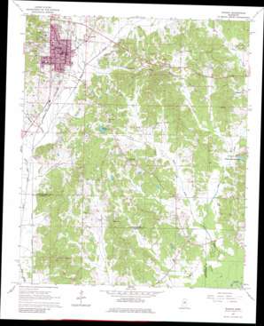 Winona USGS topographic map 33089d6