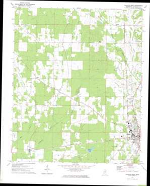 Houston West USGS topographic map 33089h1