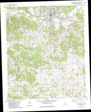 Greenwood USGS topographic map 33090a1