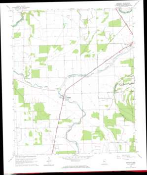 Midnight USGS topographic map 33090a5