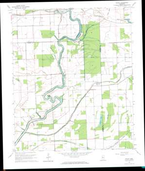 Midnight NW USGS topographic map 33090a6