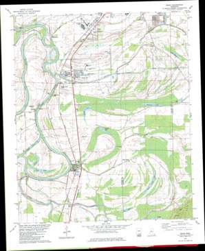Sidon USGS topographic map 33090d2