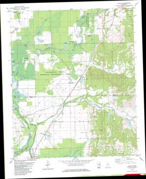 Avalon USGS topographic map 33090f1