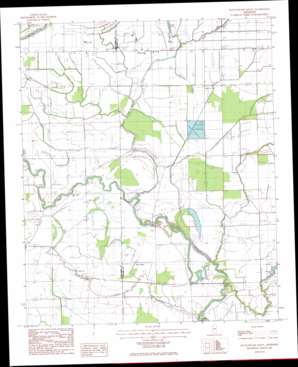 Rattlesnake Bayou USGS topographic map 33090f4