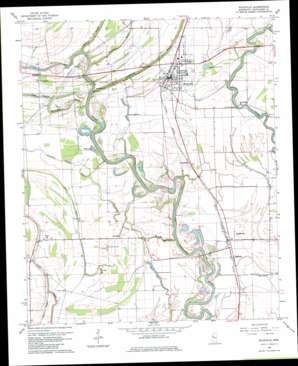 Ruleville USGS topographic map 33090f5