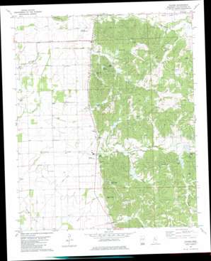 Paynes USGS topographic map 33090h1