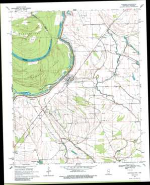 Gunnison USGS topographic map 33090h8