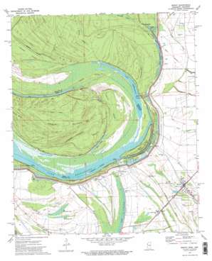 Benoit USGS topographic map 33091f1