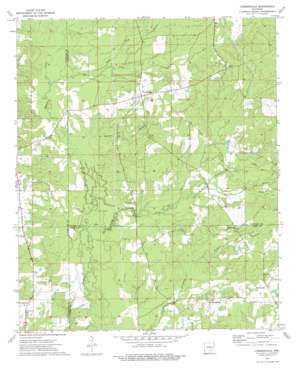 Cornerville USGS topographic map 33091g8