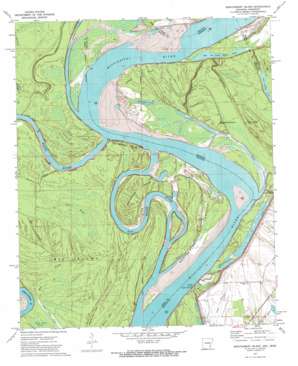 Montgomery Island USGS topographic map 33091h1