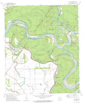 Yancopin USGS topographic map 33091h2