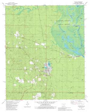 Huttig USGS topographic map 33092a2