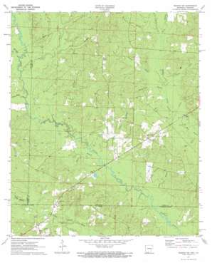 Wesson Sw topo map
