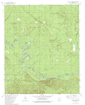 Harrell Brake USGS topographic map 33092c4
