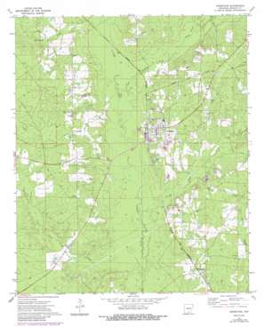 Hermitage USGS topographic map 33092d2