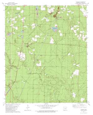 Artesian USGS topographic map 33092d4