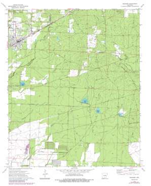 Bearden USGS topographic map 33092f5