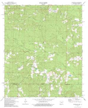 Magnolia USGS topographic map 33093a1