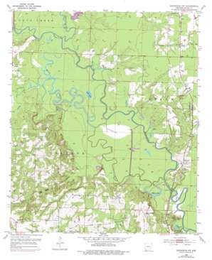 Doddridge Nw USGS topographic map 33093b8