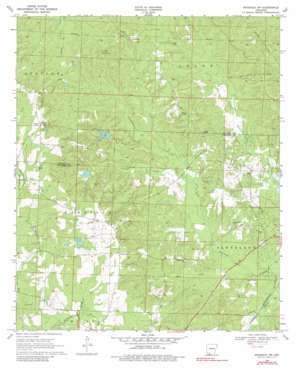Magnolia NW USGS topographic map 33093d2