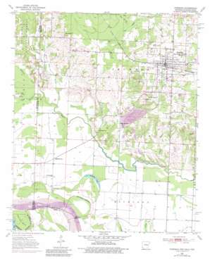 Foreman USGS topographic map 33094f4