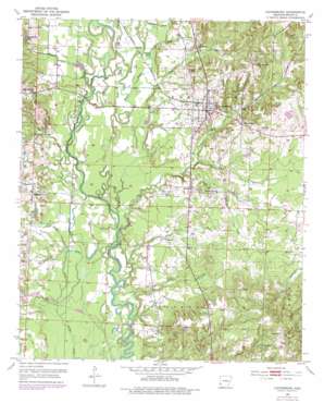 Lockesburg USGS topographic map 33094h2