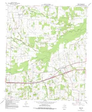 Dike USGS topographic map 33095b4