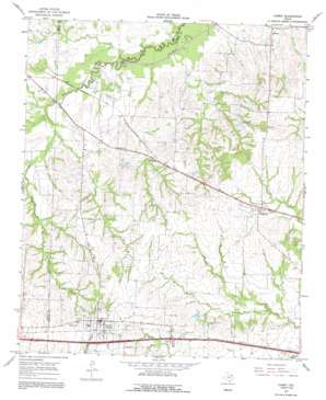 Cumby USGS topographic map 33095b7