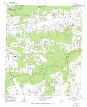 Hagansport USGS topographic map 33095c2
