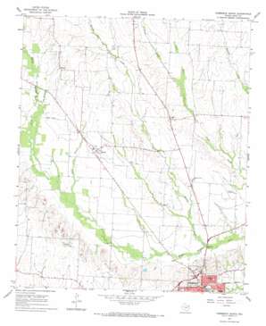 Commerce North USGS topographic map 33095c8