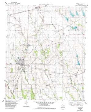 Roxton USGS topographic map 33095e6