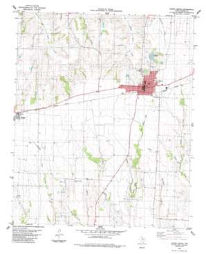 Honey Grove USGS topographic map 33095e8