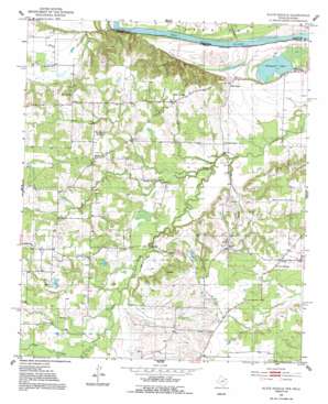 Slate Shoals USGS topographic map 33095g4