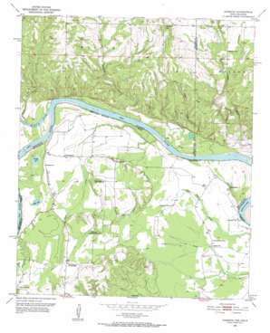 Kiomatia USGS topographic map 33095h2