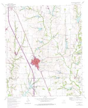 Van Alstyne USGS topographic map 33096d5