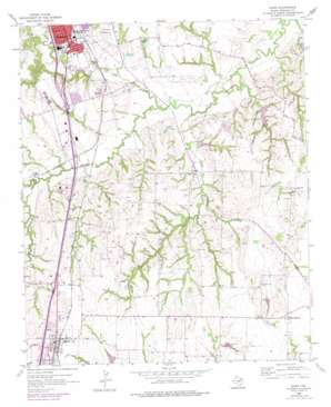 Van Alstyne USGS topographic map 33096e5
