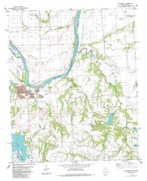 Mulberry USGS topographic map 33096f3