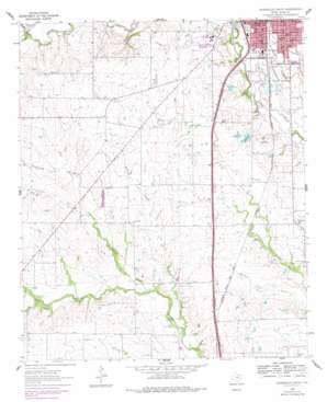 Gainesville South topo map