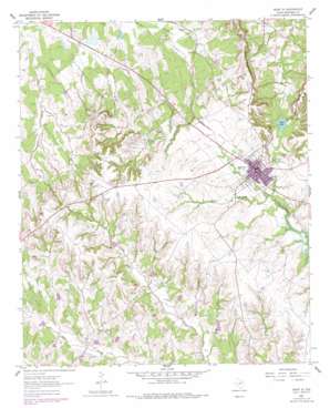 Saint Jo USGS topographic map 33097f5