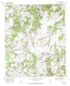 Bonita USGS topographic map 33097g5