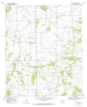 Bluegrove USGS topographic map 33098f2