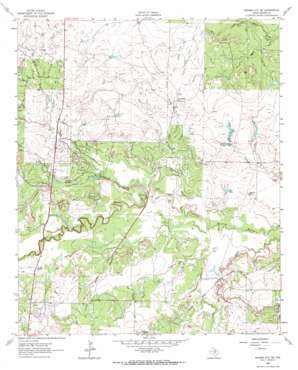 Archer City NE USGS topographic map 33098f5