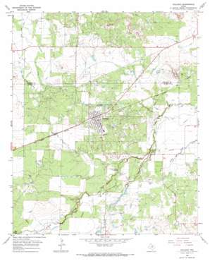 Holliday USGS topographic map 33098g6